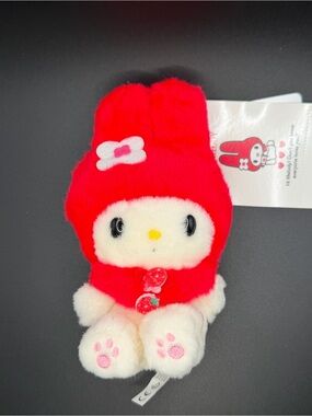 Sanrio Vintage style Red My Melody Plush/Keychain LM25
